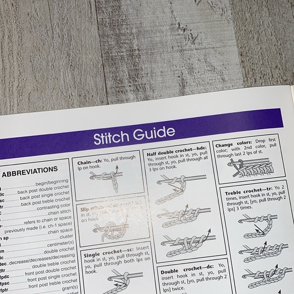 Hooks only quick stitch afghans crochet guide instructions book - Picture 10 of 11